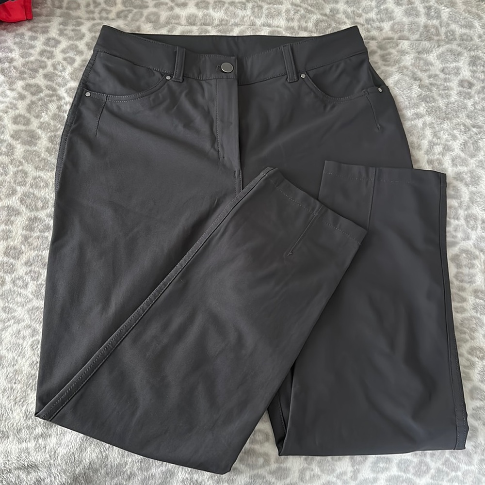 Lululemon city sleek 7/8 pants dark grey